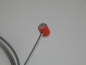 Preview: BH-R8012: Universal Bowdenzug, 2m Reparaturseil Ø2,0mm mit Quernippel (PVC Ummantelung)