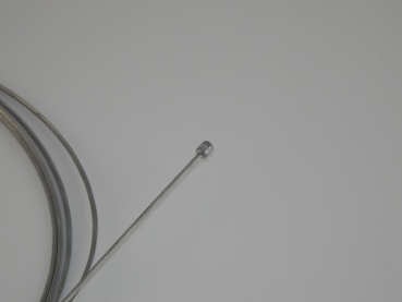 BH-R8006, Universal Bowdenzug, 2m Reparaturseil Ø1,2mm mit Zylindernippel 3x3