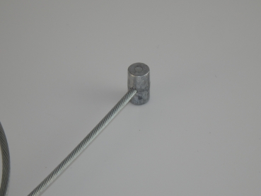 BH-R8014, Universal Bowdenzug, 2100mm Reparaturseil Ø2,5mm mit Quernippel 8x14