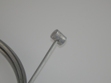 BH-R8015, Universal Bowdenzug, 3m Reparaturseil Ø3,0mm mit Quernippel 9,5x12
