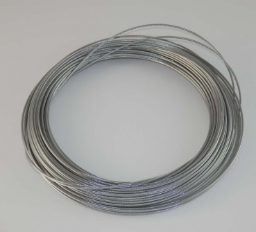 BH-780-10 Bowdenzugseil verzinkt, ø3mm, 1x19, L: 10m
