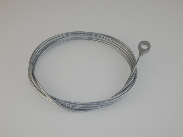 BH-R8017, Universal Bowdenzug, 2,6m Reparaturseil Ø3,0mm mit Augenbolzen Ø11,0mm
