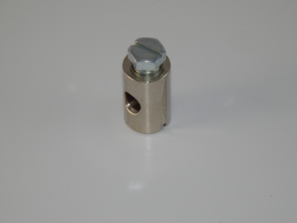 BH-643V, 10er-Set Schraubnippel Maße: 10x16mm, Bohrung D: 4,5mm, für Seildurchmesser bis 4,5mm