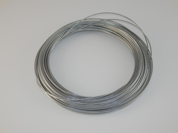 BH-776a-10 Bowdenzugseil ø1,5mm, 7x7 Weichseil, verzinkt, L: 10m