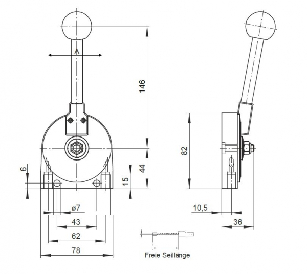 MAGURA 22, 4 Kugelrasten